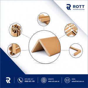 Thanh nẹp góc giấy