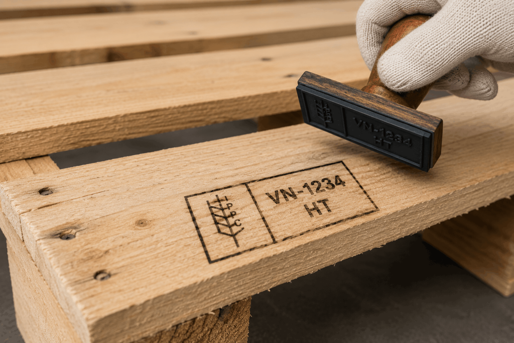 là tiêu chuẩn dùng cho vật đóng gói hàng hóa như pallet, thùng gỗ, thanh gỗ chất lượng cao